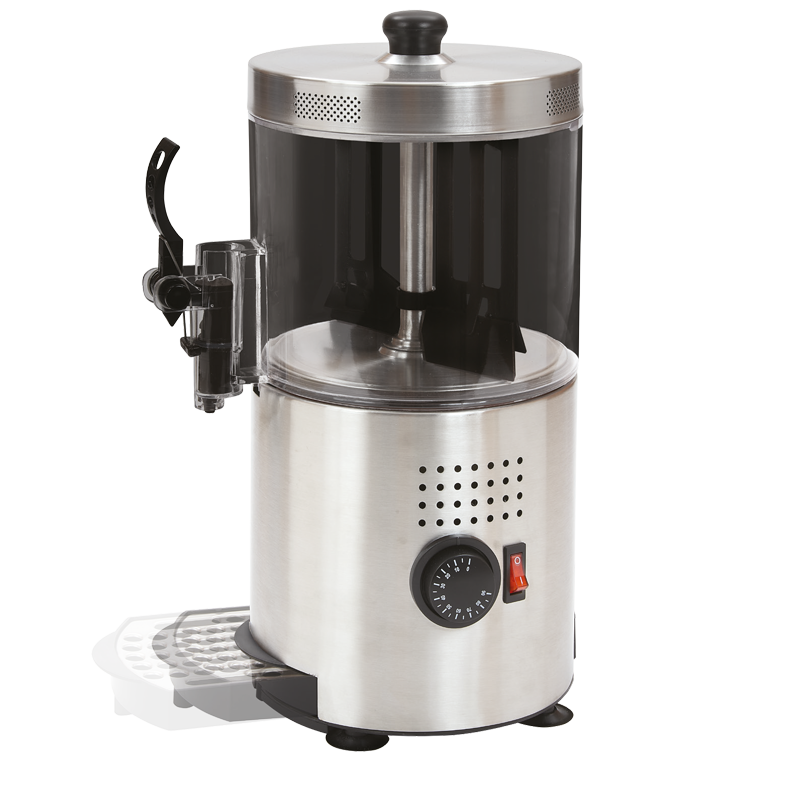 Silver hot chocolate dispenser RS461A