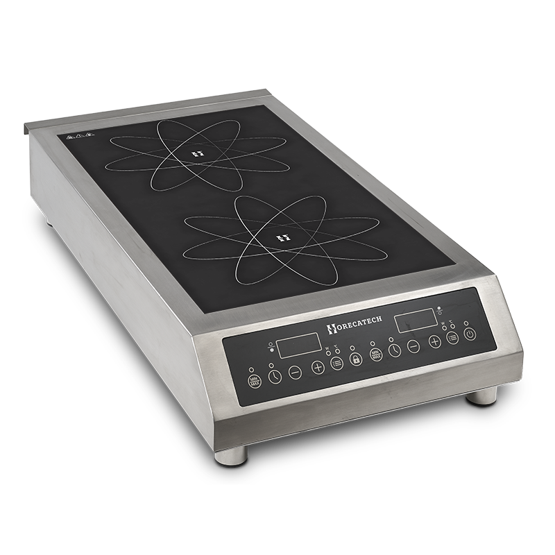 Unika Double Piastra a induzione digitale bizona 7000W