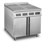 Unika Kitchen 900 cucina ad induzione digitale a 4 zone con sportelli